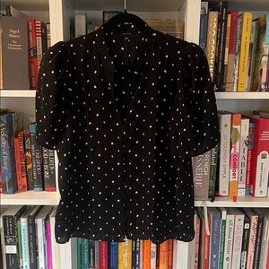 Ann Taylor Diamond Pattern Blouse
